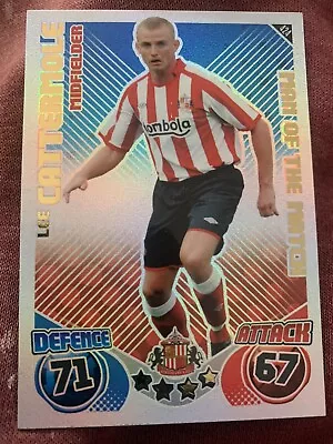 Match Attax 10/11 Lee Cattermole Man Of The Match No 424 • £1.35