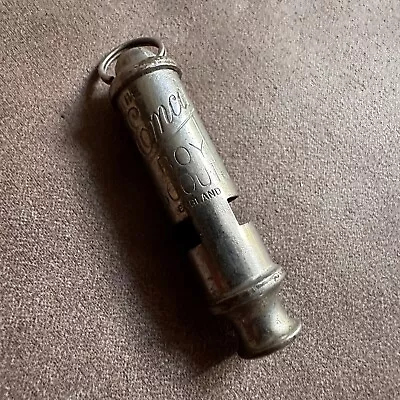Collectable Vintage 'the Emca' Boys Scouts Whistle Made In England • $22.52