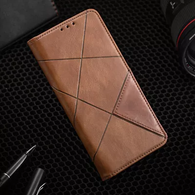 For LG Mobles Phone Case Flip Pu Leather Cover Stand Wallet CARD Slot Shockproof • £8.39