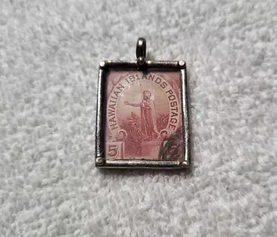 $54.99 • Buy RARE 925 Sterling Pendant Hawaiian Islands 5 Cent