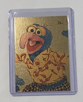 Gonzo Gold Plated Limited Edition Artist Signed “The Muppets” Trading Card 1/1 • $29.95