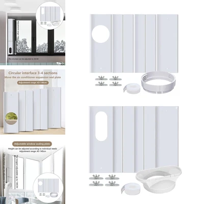 $65.62 • Buy Air Conditioner Window  Adjustable Sliding  Vent  For Exhaust Hose
