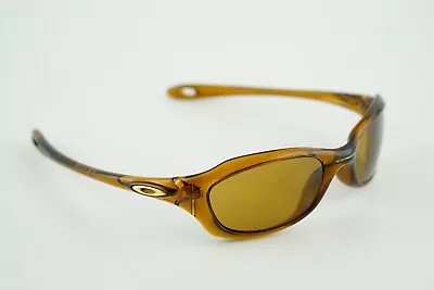 03-452 Kid's Oakley XS FIVE Polished Rootbeer/Bronze Sunglasses Frames 45-19 • $62