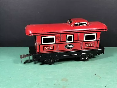 Vintage Marx | New York Central Lines | Tinplate Caboose | 556 | Plastic Wheels • $11.99