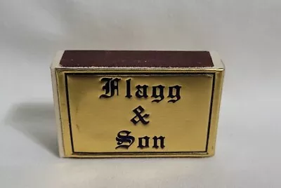 Vintage Flagg & Son Golden Rule Funeral Service Home Matchbox Advertising • $12.99
