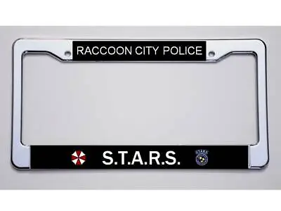 Resident Evil Fans!  Raccoon City Police /s.t.a.r.s.   License Plate Frame • $12.95