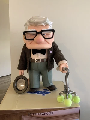 $4500 • Buy Disney Pixar UP Carl Figure Herocross BLD #002S Deluxe Ed. Carl Funko.