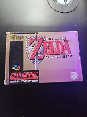 SNES The Legend Of Zelda A Link To The Past Boxed With Instructions & Map • £120