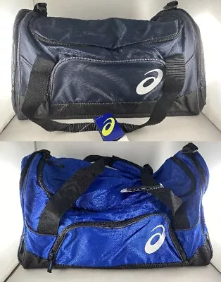 NEW! Unisex ASICS 'Edge II  Duffle Medium Size Duffle Bag - Navy Or Blue • $20