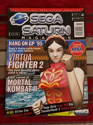 £75 • Buy Official Sega Saturn Magazine Issue Number 1 - NOVEMBER 1995 