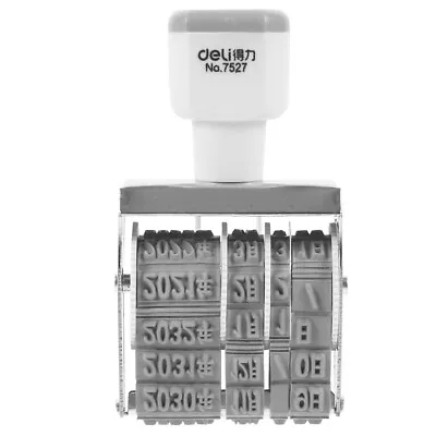  Multi-use Time Stamp Stamper For Office Multipurpose Handheld • £7.18