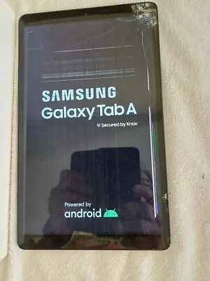 Samsung Galaxy Tab A 32GB Wi-Fi - Black - Some Damage To Screen. • £20