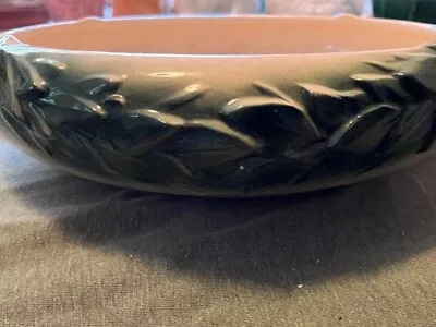 Rare Vintage McCoy Large Bulb Planter Bowl Laurel Garland Motif • $22