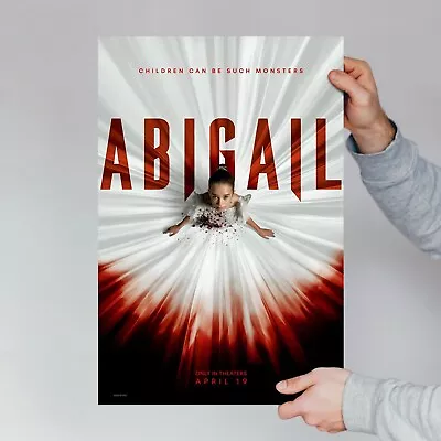 ABIGAIL Movie Poster - Promo Version - 2024 Horror Film Poster Wall Art Decor • $17.99