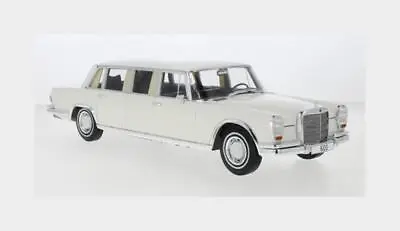1:18 MCG Mercedes Benz S-Class 600 Lwb Pullman (W100) 1969 White MCG18188 Model • $58.40