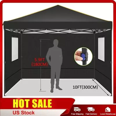 Canopy 10x10 Heavy Duty Gazebo Waterproof Commercial Vendor Events Instant Tent • $119.99