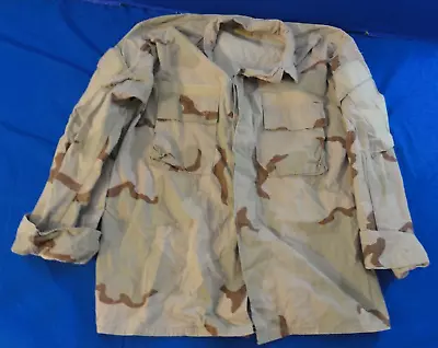 Special Forces Delta Force Military Dcu Desert Camouflage Tactical Jacket Large • $53.99
