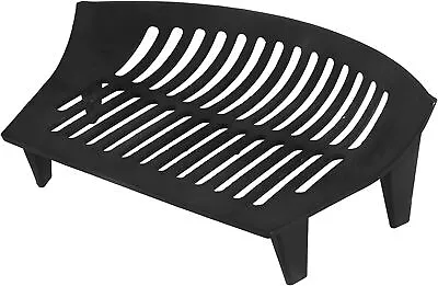 Fire Grate Cast Iron Black 16 Fireplace Log Coal Open Fire Accessory • £19.89