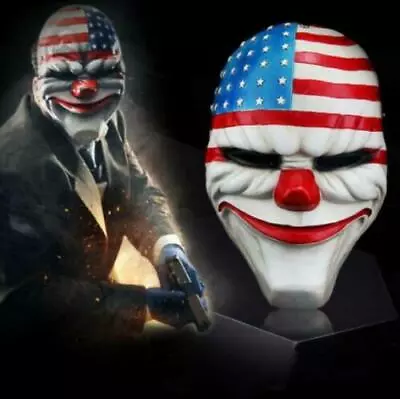 Game PAYDAY 2 The Heist Dallas Mask Resin Halloween Cosplay Props Mask • $36.29