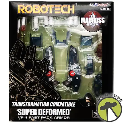Robotech The Macross Saga Super Deformed VF-1 Fast Pack Armor Set 2007 NRFB • $89.96