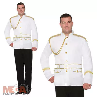 Prince Charming Mens Jacket Disney Fairytale Book Day Adults Costume Outfit  • £19.99