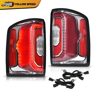LED Tail Lights Fit For 2016-2018 GMC Sierra Rear Brake Stop Lamps Left+Right • $233.10