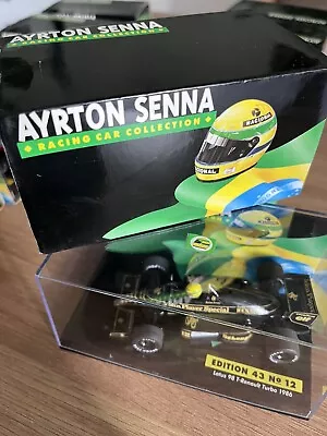 £70 • Buy 1/43 Minichamps /Lang Ayrton Senna Collection 12 Of 16 Lotus ‘98 T-Renault 1986