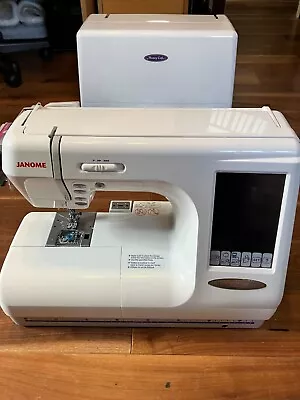 Janome Memory Craft Embroidery/Sewing Machine. Huge Qty Of Accessories &Software • £0.99