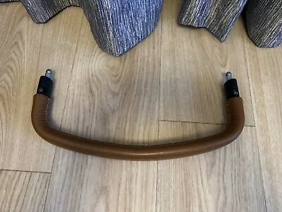 Mamas & Papas URBO Brown Leather Pushchair  Bumper Bar Mint Condition • £16.50