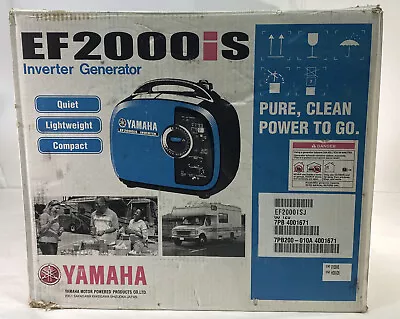 YAMAHAPortable Gasoline Inverter Generator EF2000iS 2013 • $1499.95