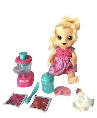 Baby Alive Magical Mixer Baby Doll  With Blender Diaper & Accessories - Blonde • $15.99