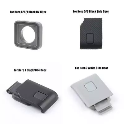 $13.99 • Buy UV Filter Lens Side Door Cover Protector For Go-Pro HERO5/6/7 Black/7 White