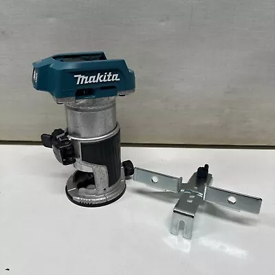 Makita DRT50 18v LXT Li-ion Brushless Trim Router Trimmer Bare Unit Serviced • £135