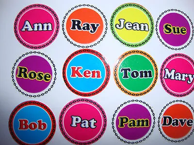 12 Bowls Stickers 1  Your Name Quality Crown Green Flat Indoorbowls Stickers     • £2.99