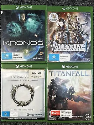 Xbox One Bulk Lot Of 4 Video Games Small Collection Bundle Pal X Box • $32