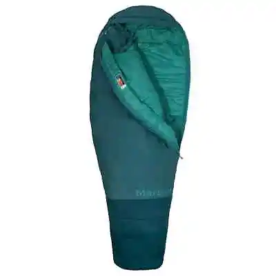 Marmot Women's TRESTLES 15 TL 39760LZ Sleeping Bag Dark Agave/Sea Moss MSRP $126 • $99.95