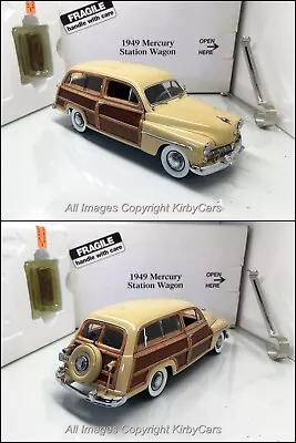 Danbury Mint 1949 MERCURY STATION WAGON- NMIB/UNDISPLAYED! MAGNIFICENT WOODY! • $159.99