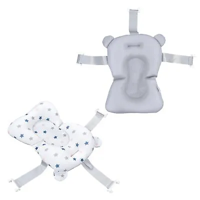 Baby Bath Floating Cushion Skin Friendly Infant Bath Pillow For Newborn For Home • £27.89