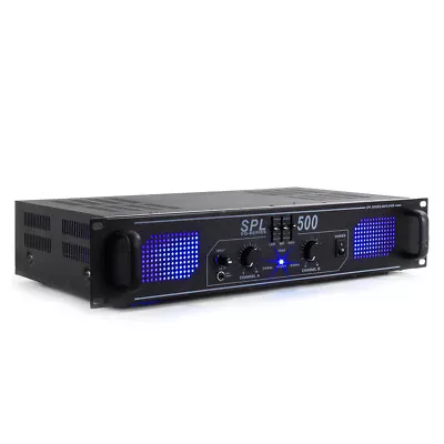SPL 500W Home Stereo HiFi Amplifier Mobile DJ Disco Party PA Amp Aux-in EQ • £113.99