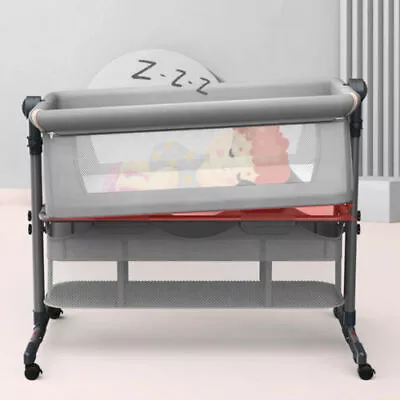 Portable Infant Bassinet Baby Bedside Bassinet Crib Sleeper Height Adjustable  • $88.35