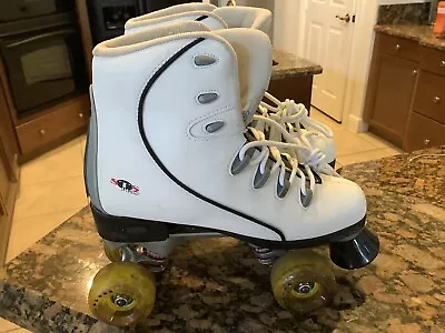 Womans 8 Labeda Sts Pro Rollerskates White Skates Roller • $25