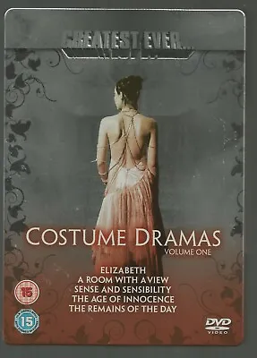 Greatest Ever - COSTUME DRAMAS - VOLUME 1 - UK REGION 2 DVD STEELBOOK (5-DISC) • £4.79