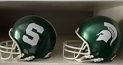 Set Of 2 Michigan State Micro Mini Football Helmets • $25