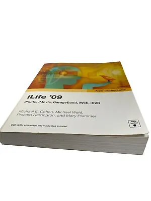 Apple Certified Training Series ILife 09 Book With Unopened DVD-ROM Iphoto IWeb • £20.05