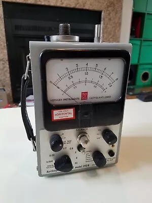 Keithley 200B DC VTVM Vacuum Tube Voltmeter. Boeing Surplus 1963. • $140