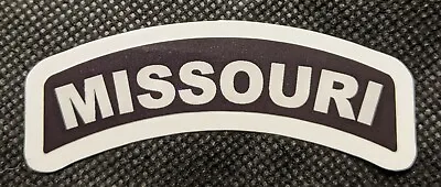 Missouri Mini Rocker Helmet Decal State Helmet Sticker • $1.95