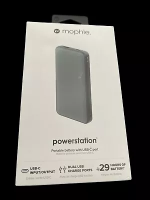 Mophie Powerstation 8000mAh Portable Battery With USB-C / USB-A Port -Space Gray • $21.99