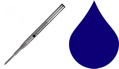 Montblanc Ballpoint Pen Refill In Blue/Black By Monteverde - Medium Point NEW • $11.95