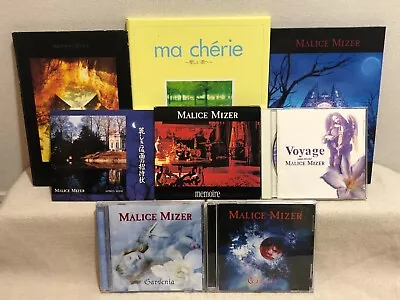 Malice Mizer 8CDs: Merveilles/Ma Cherie/Bara No Seidou/Memoire/Voyage/Gardenia+2 • $299