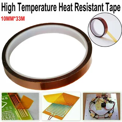 33M Heat Resistant Tape Kapton BGA High Temperature Thermal Insulation Polyimide • £3.76